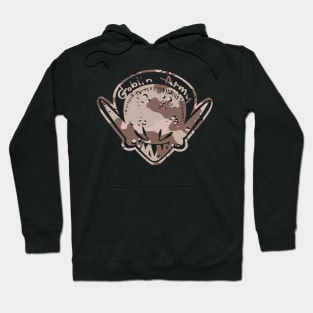 Goblin Army Chocolate Chip Arid Camo Logo Hoodie